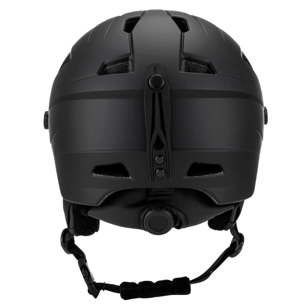 LIXADA Integrated Ski Helmet Men and Women Snowboard Helmet with Removable Visor Goggles Men and Women ‘s Snowboard Wear