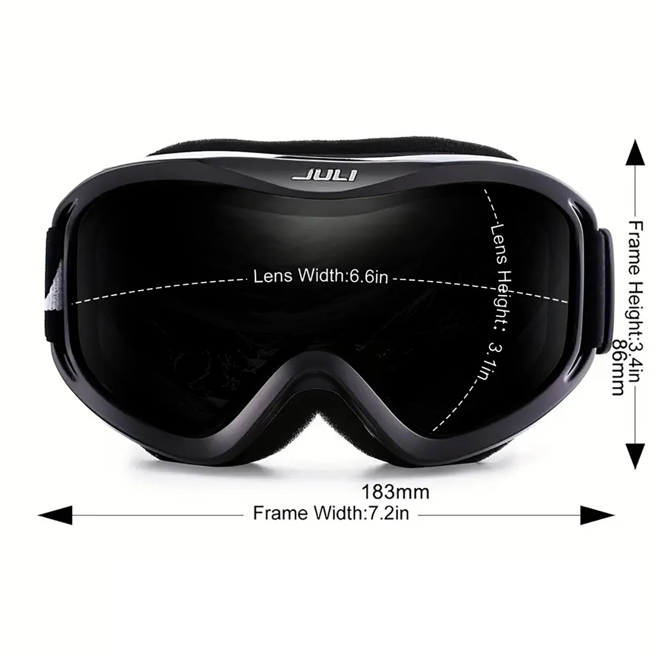 Ski Goggles for Men Women,Winter Snow Sports with Anti-fog Double Lens Mask Glasses Snowboard Snowmobile