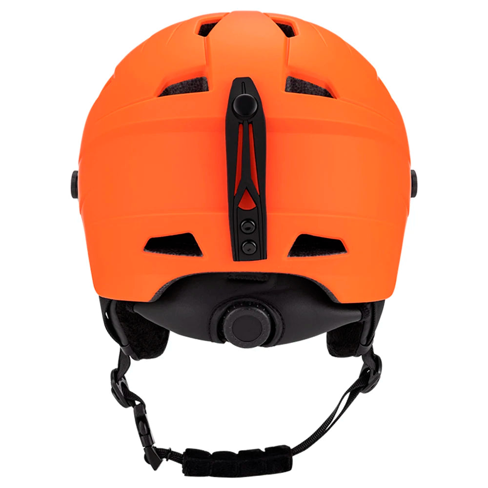 LIXADA Integrated Ski Helmet Men and Women Snowboard Helmet with Removable Visor Goggles Men and Women ‘s Snowboard Wear