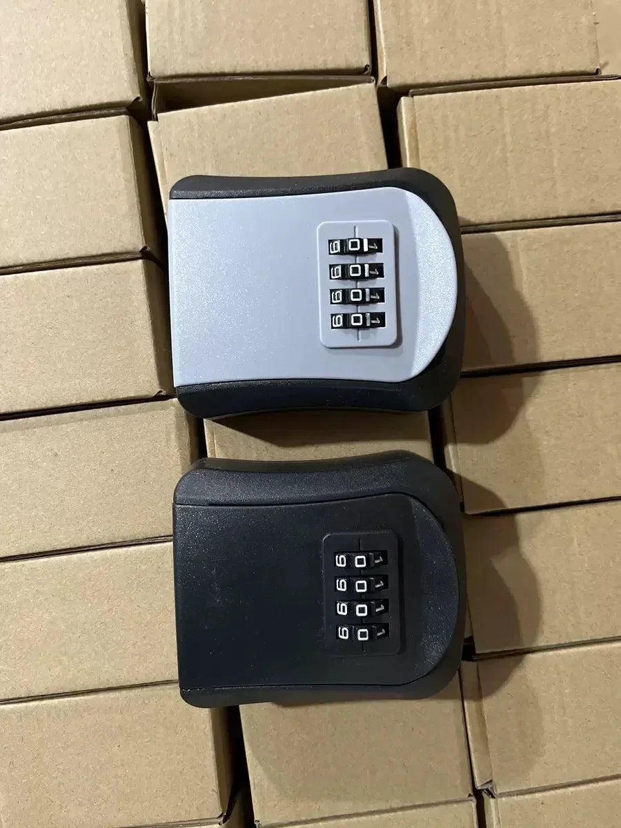 Key Keeper Combination Lock Wall Mounted Waterproof 4 Digits Passwords 5 Keys Storage Box Easy to Fix Home Or Office safe box