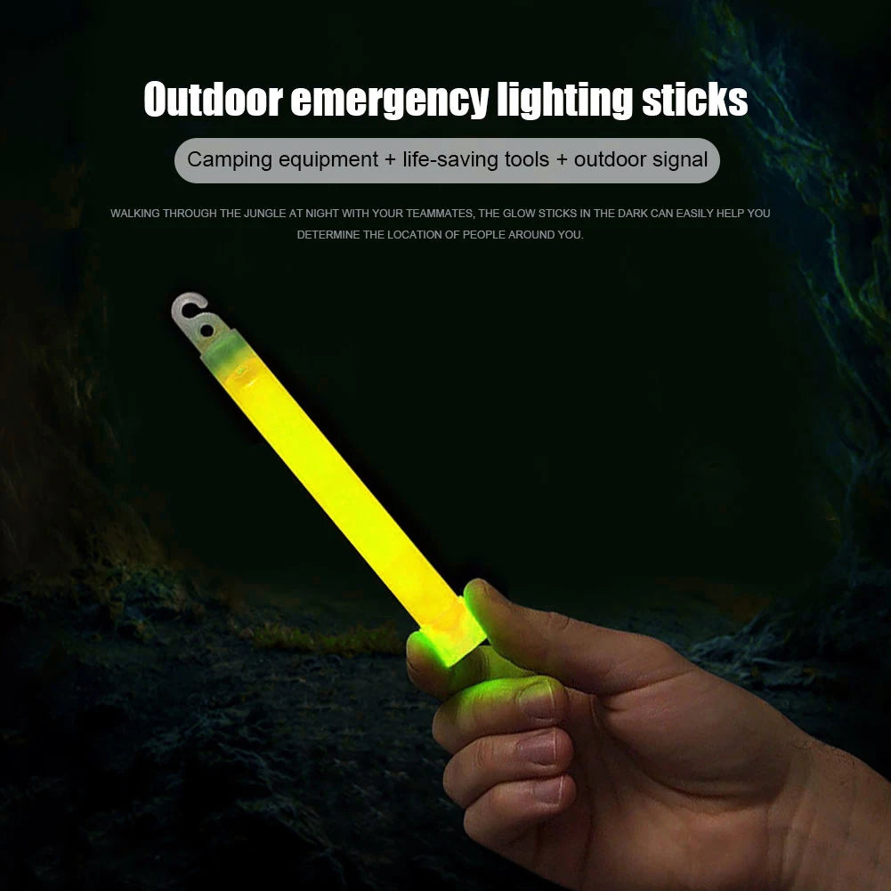 1/5 stücke Survival Kit Militärische Knicklichter Spazierengehen und Wandern Camping SOS GearOutdoor Militärische Ausrüstung SOS 15*150mm Neue