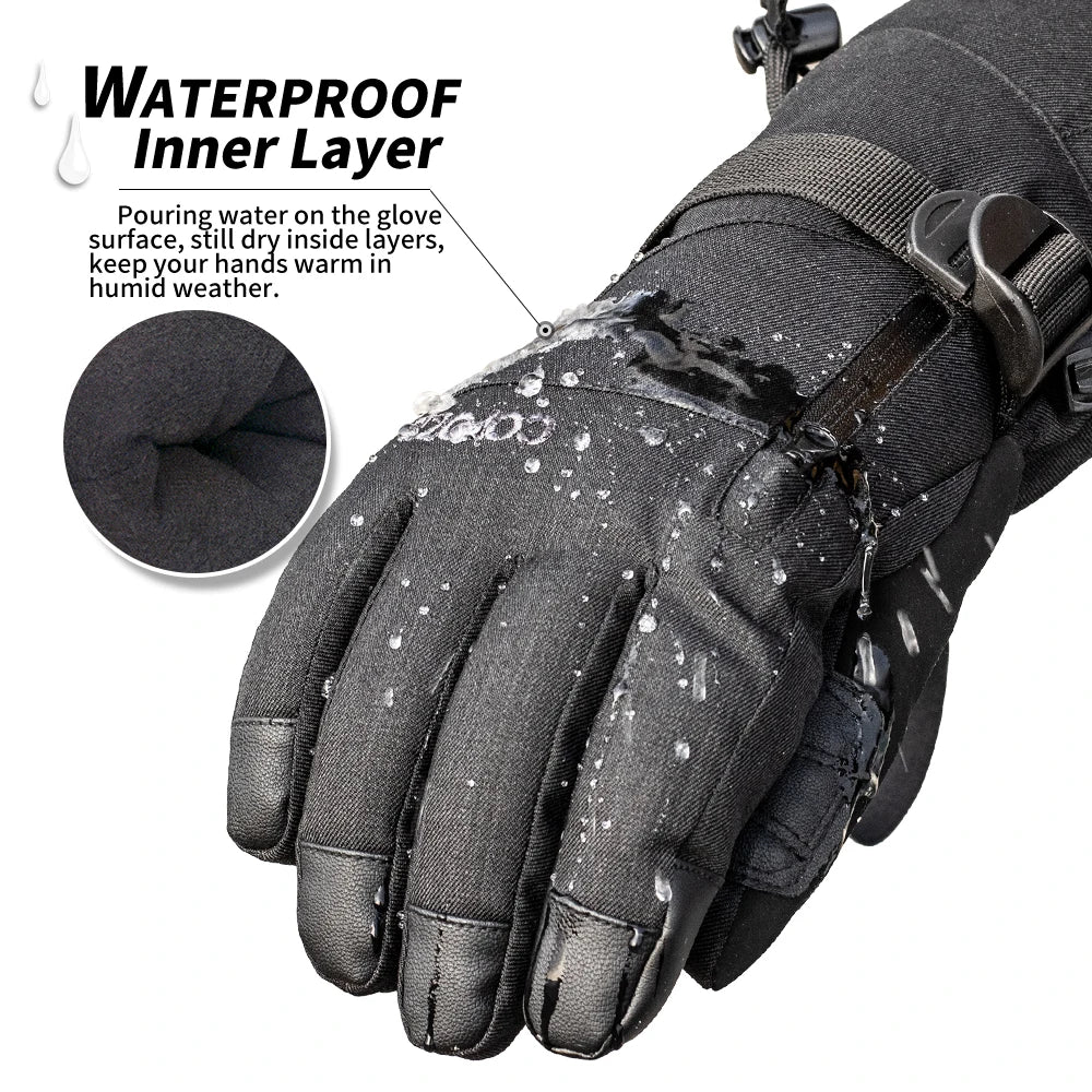 COPOZZ Unisex Ski Gloves