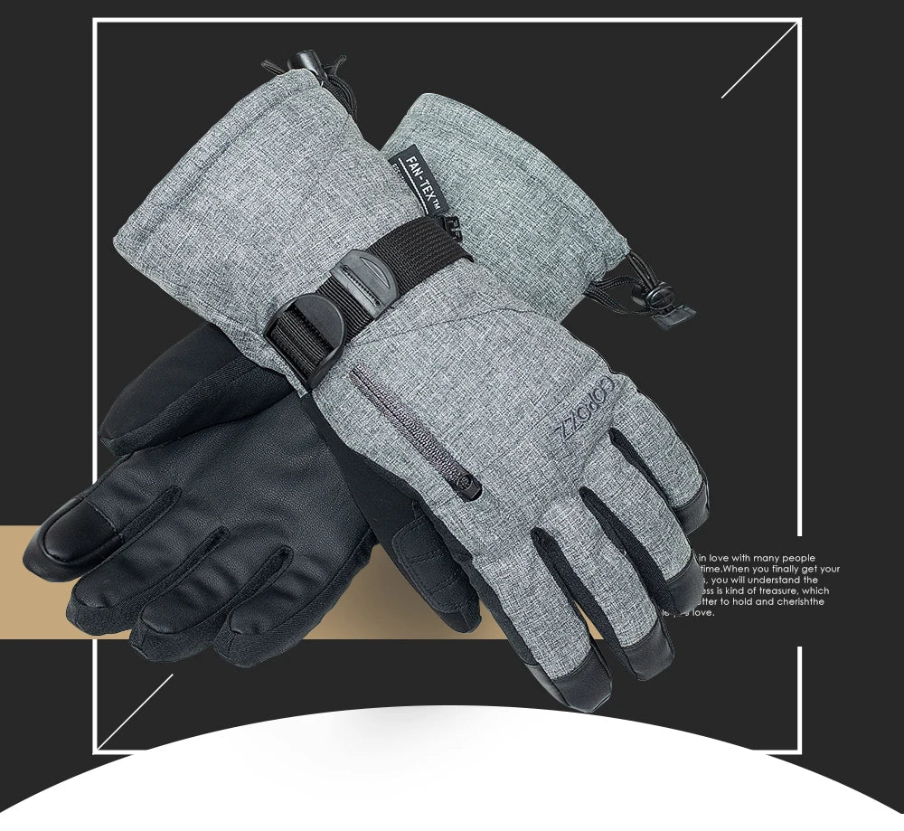 COPOZZ Unisex Ski Gloves