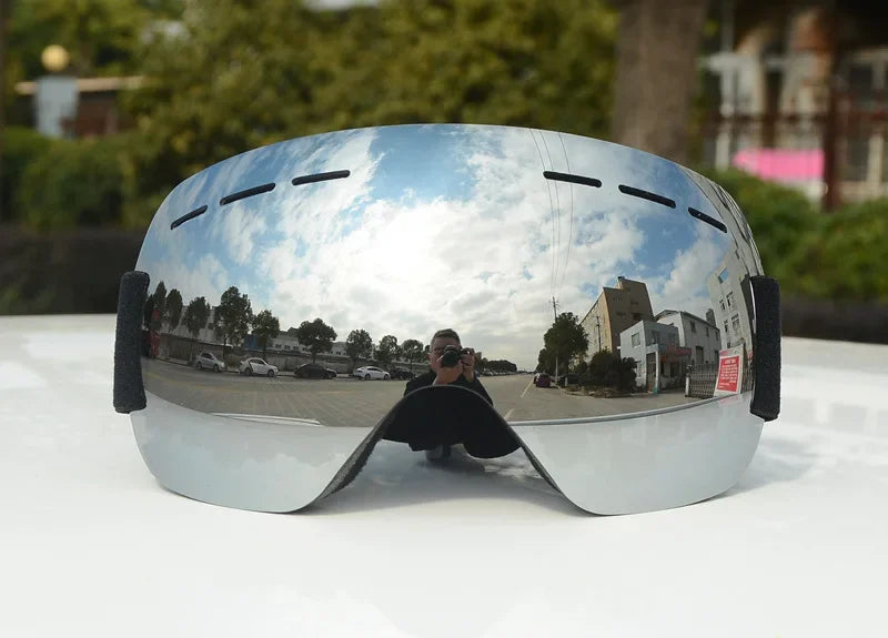 Double Layers Anti-Fog Ski Goggles Winter Snow Sports Goggles Outdoor Snow Snowboard Glasses for Men Women Ski Glasses Eyewear