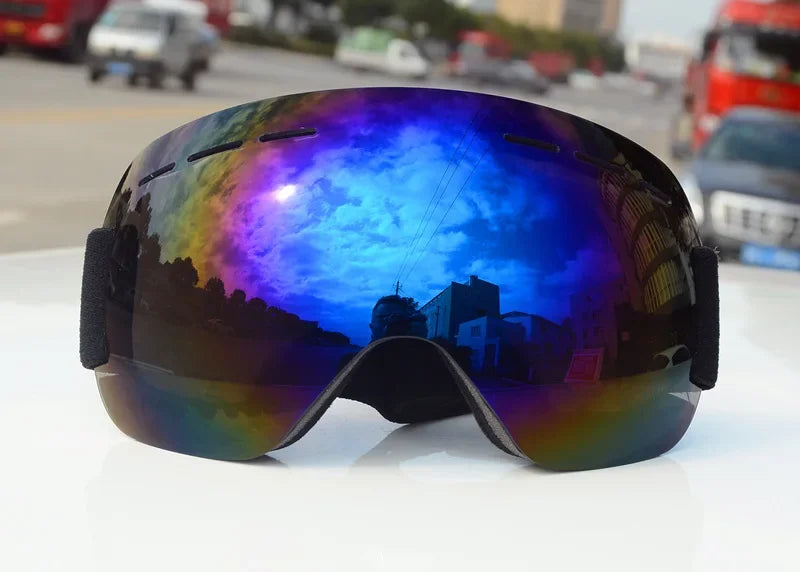 Double Layers Anti-Fog Ski Goggles Winter Snow Sports Goggles Outdoor Snow Snowboard Glasses for Men Women Ski Glasses Eyewear